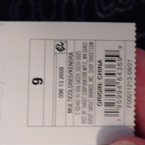 Shade and Shore women's multicolored sandals Sz 9 new - Picture 15 of 17